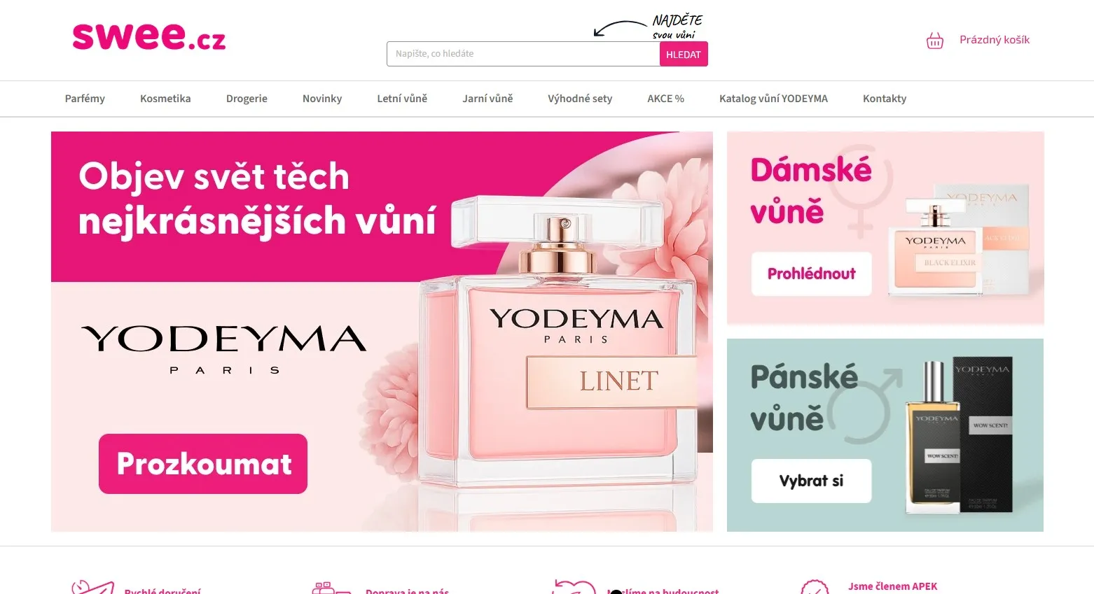 Kde kupovat drogerii a kosmetiku? SWEE recenze