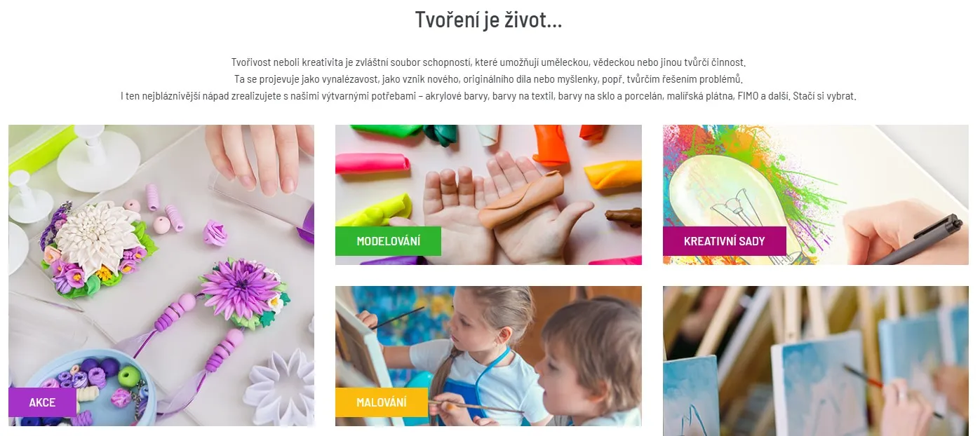Kde nakoupit potřeby na tvoření? KreativníSvět recenze
