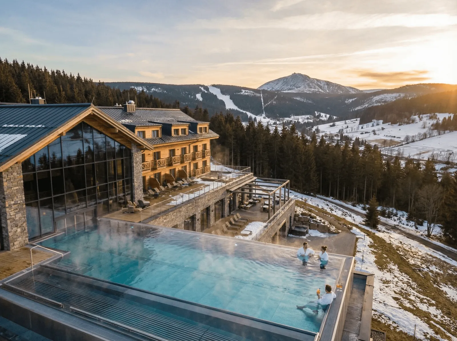 Krkonoše luxusně: Wellness hotely v Peci a Špindlu pro ty nejnáročnější