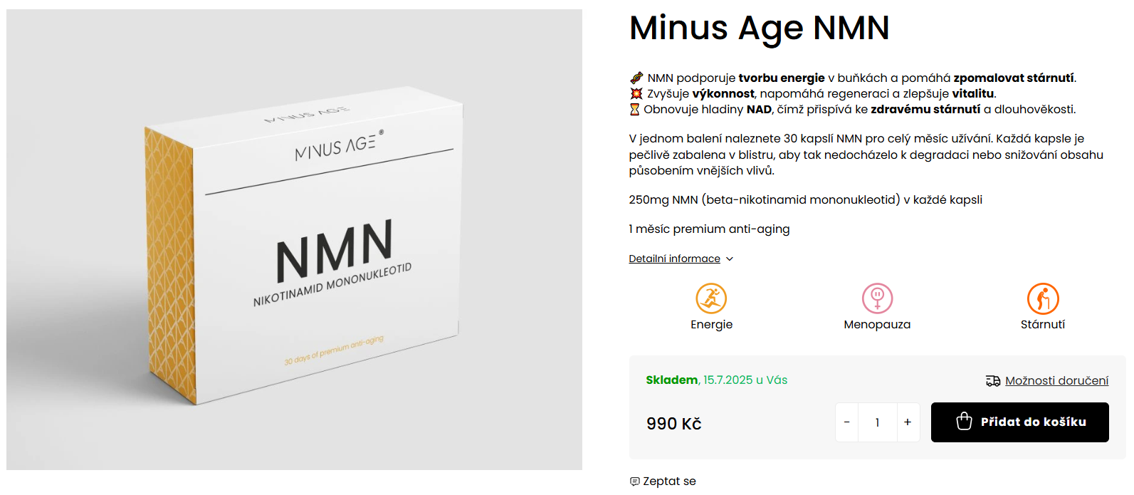 Minus Age recenze, zkušenosti a diskuze logo