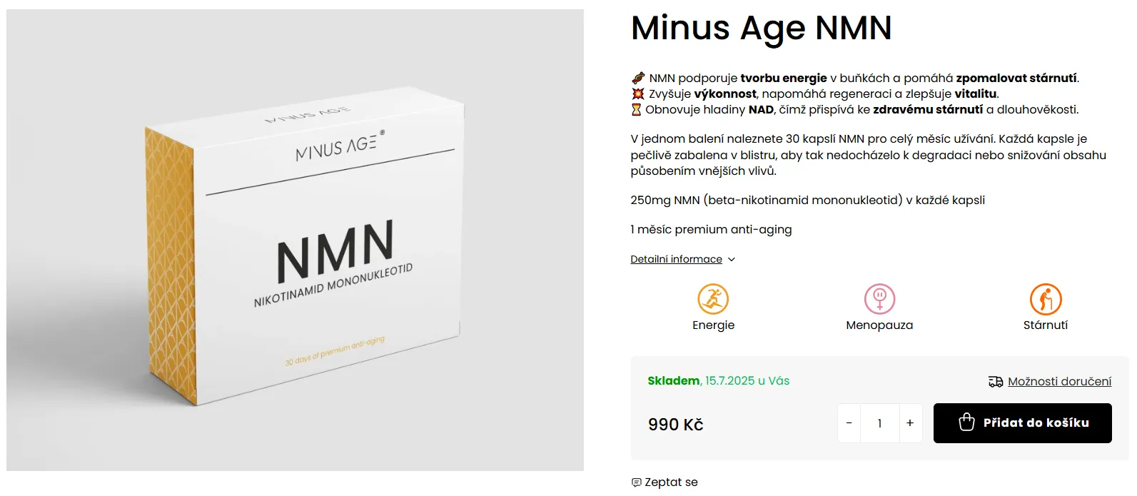 Minus Age recenze, zkušenosti a diskuze
