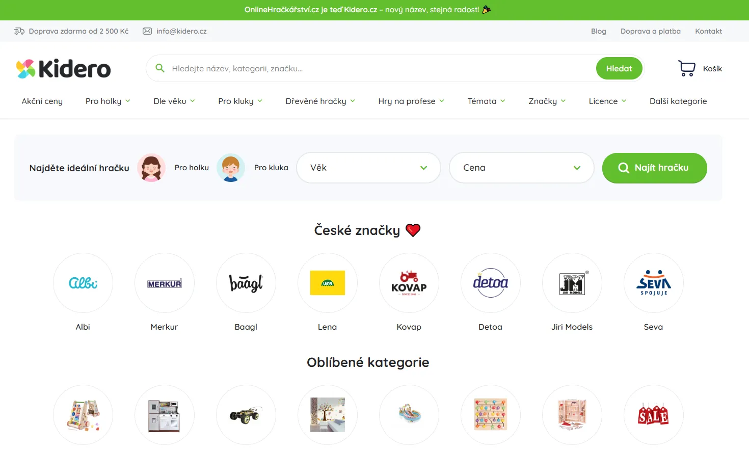 Moje recenze na Kidero.cz