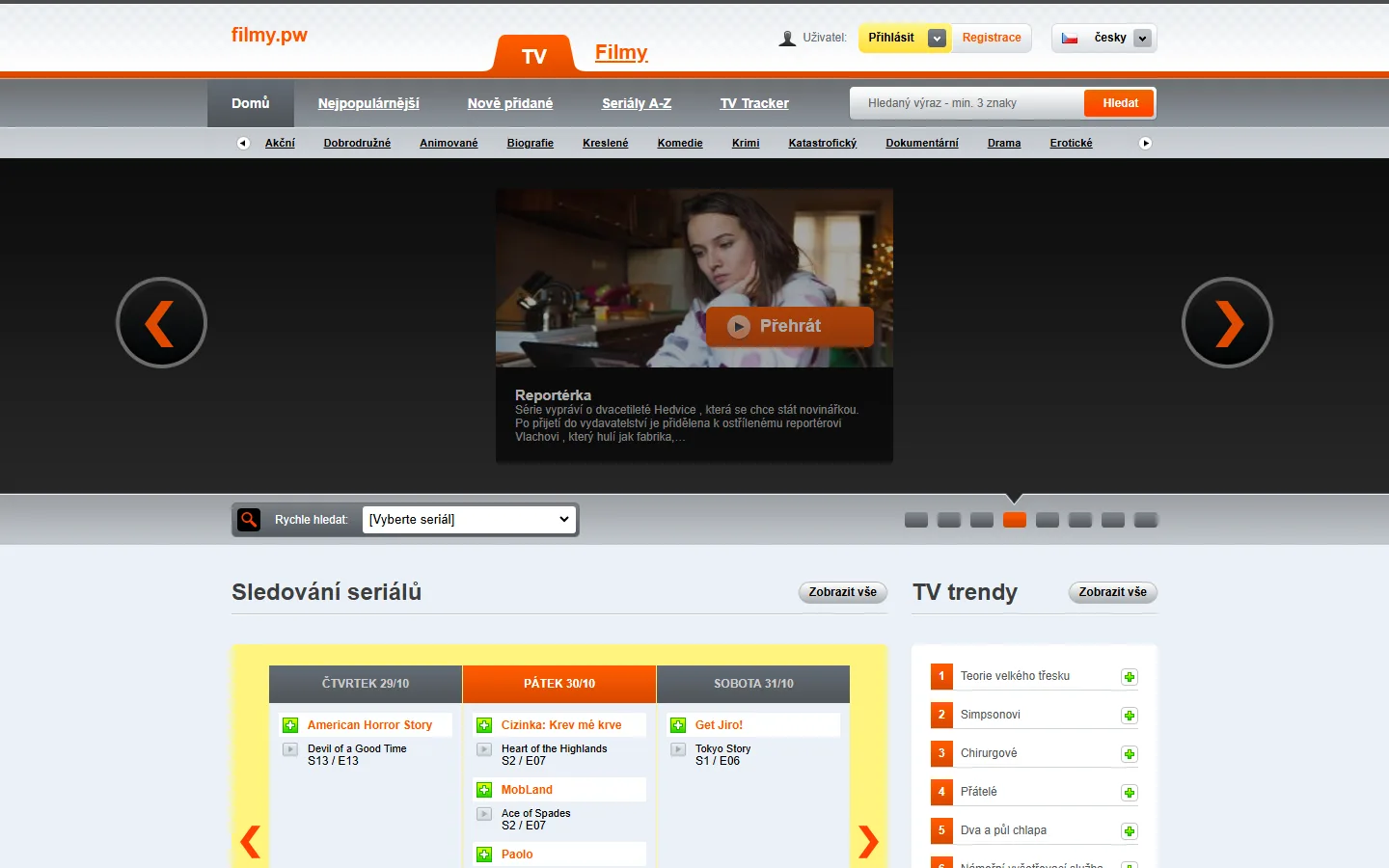 PW filmy ceník a registrace: jak funguje tv.filmy.pw